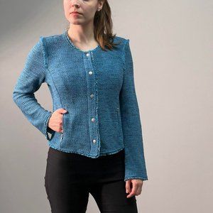 Women's Petite Small Nic+Zoe Knitted Blazer
